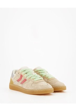 Tenis Coolway De Mujer Goal Cream Drift 7673297-40 Blanco