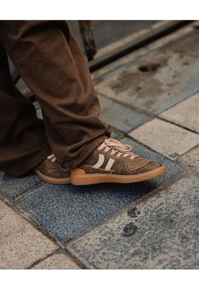 Tenis Coolway De Hombre Goal Chestnut Sip 8633710-42 Cafe