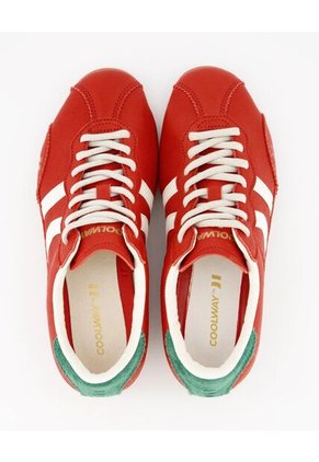 Tenis Coolway De Hombre Step Low Flame 8653655-40 Rojo