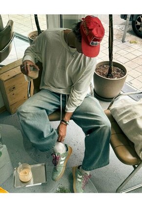 Tenis Coolway De Hombre Goal 8663563-45 Verde