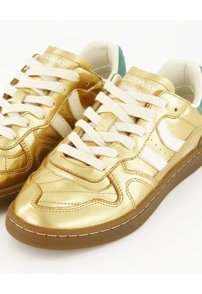Tenis Coolway De Mujer Goal Champagne Shine 7693298-41 Dorado