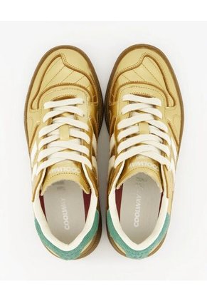 Tenis Coolway De Mujer Goal Champagne Shine 7693298-41 Dorado