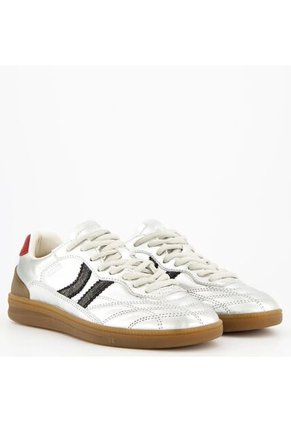 Tenis Coolway De Mujer Becks 7683296-39 Plateado