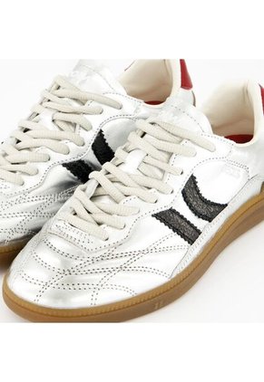 Tenis Coolway De Mujer Becks 7683296-39 Plateado