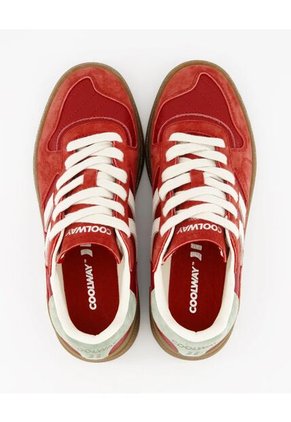 Tenis Coolway De Mujer Goal Red Fury 7653297-36 Rojo