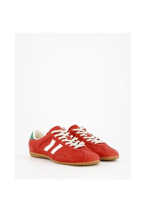 Tenis Coolway De Mujer Step Low Flame 7653242-41 Rojo