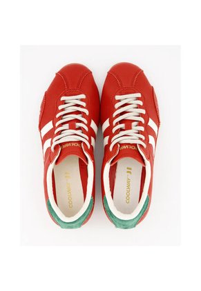 Tenis Coolway De Mujer Step Low Flame 7653242-41 Rojo