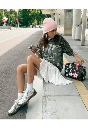 Tenis Coolway De Mujer Silver Mirror 7683172-36 Plateado