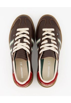 Tenis Coolway De Mujer Kiro Bronze Sprint 7623294-39 Cafe