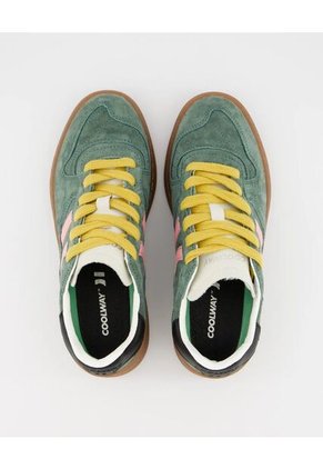 Tenis Cooway De Mujer Goal Green Forest 7664848-36 Verde