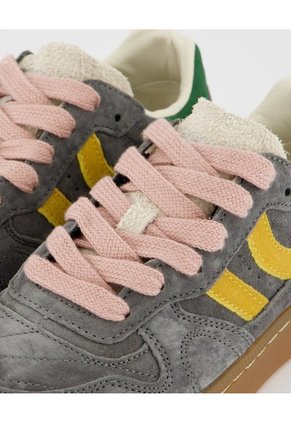Tenis Coolway De Mujer Goal 7643172-36 Gris