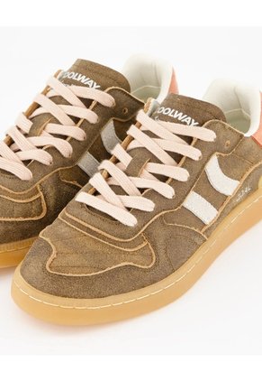 Tenis Coolway De Mujer Goal Chestnut Sip 7633298-41 Cafe