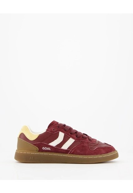 Tenis Coolway De Mujer Goal Deep Rouge 7623297-36 Rojo