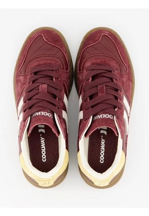 Tenis Coolway De Mujer Goal Deep Rouge 7623297-36 Rojo