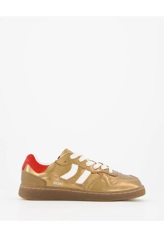 Tenis Coolway De Mujer Goal Golden Rush 7683298-37 Dorado Coolway