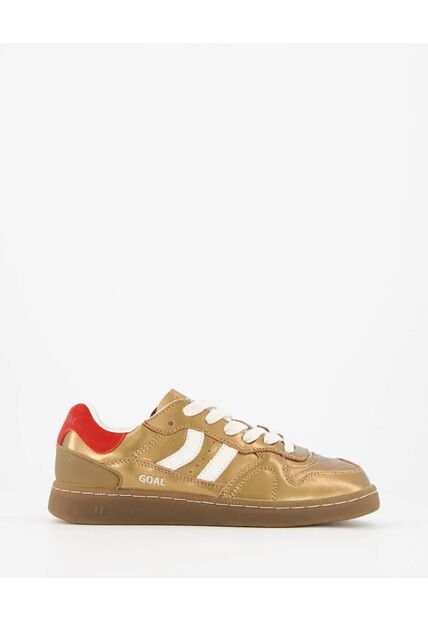Tenis Coolway De Mujer Goal Golden Rush 7683298-37 Dorado