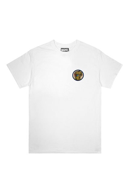 Camiseta Marvel Blanca Thanos Choose Balance