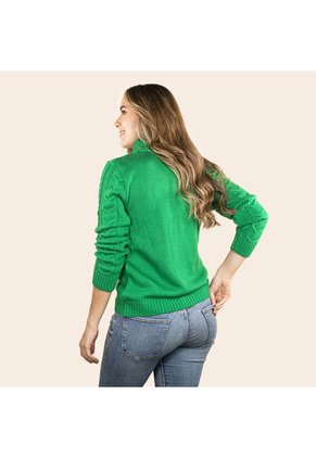 Buzo Cuello Tortuga Verde Cosmos 102014