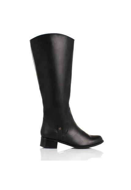 Botas Largas De Mujer Color Negro COSMOS