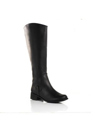 Botas Largas De Mujer Color Negro COSMOS