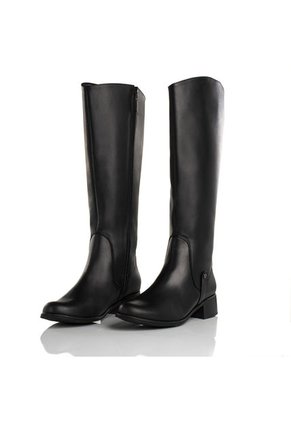 Botas Largas De Mujer Color Negro COSMOS