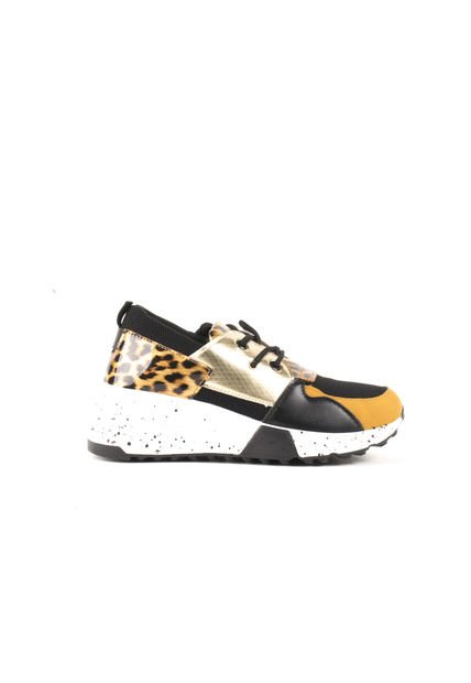 Tenis Deportivos Amarillos Combinados Cosmos