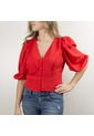 Blusa Roja De Dama Cosmos de Cosmos