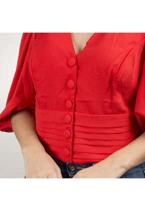 Blusa Roja De Dama Cosmos