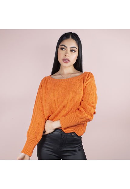 Buzo Cuello Bandeja Naranja COSMOS 102582