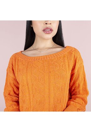 Buzo Cuello Bandeja Naranja COSMOS 102582