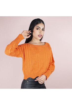 Buzo Cuello Bandeja Naranja COSMOS 102582