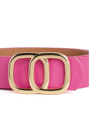 Cinturón Herraje Cuadrado Fucsia Cosmos 102165