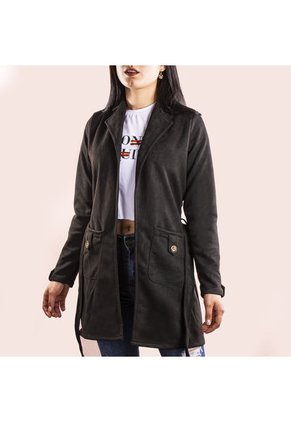 Gabán Negro De Mujer COSMOS 100018