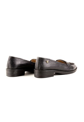 Mocasín Negro De Mujer Cosmos