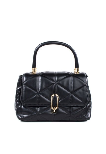 Bolso Tipo Bandolera Color Negro, Para Dama