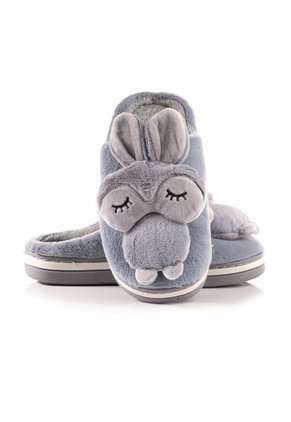 Pantuflas Gris De Mujer Cosmos