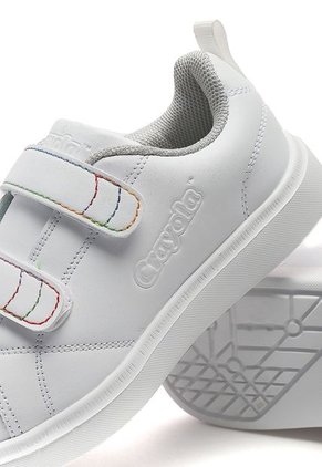 Tenis Colegial Moda Infantil Blanco CRAYOLA MINX-B