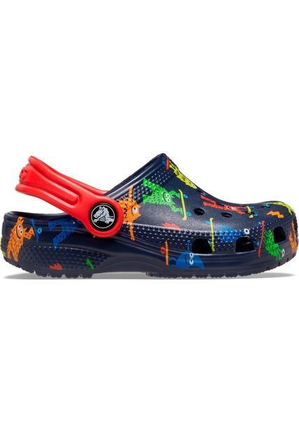 Crocs Niños  Classic Easy Icon Clog Zuecos Azul 207592