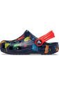 Crocs Niños  Classic Easy Icon Clog Zuecos Azul 207592 de Crocs