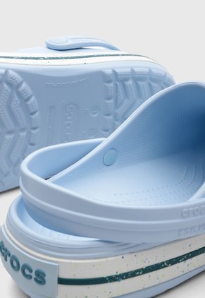 Zuecos Crocs Crocband  Celeste