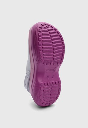 Zuecos Crocs Classic Stacked  Lila