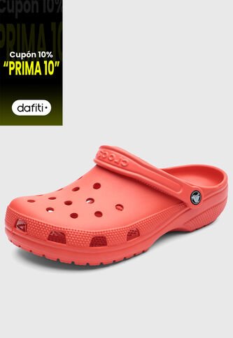 Zuecos Lifestyle Crocs Classic Rojo Crocs