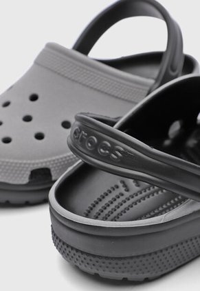 Zuecos Crocs Classic Reflective Gris