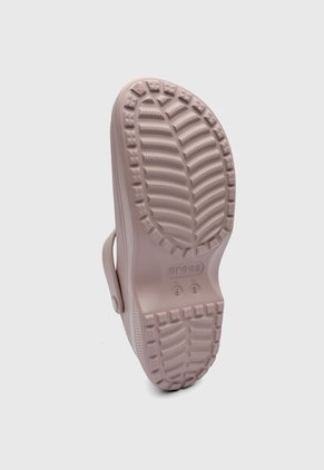 Zuecos Crocs Classic Mary Jane Taupe