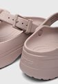 Zuecos Crocs Classic Mary Jane Taupe de Crocs