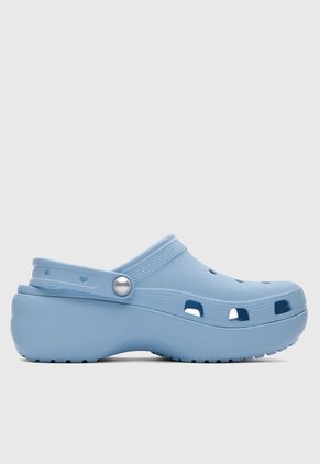 Zuecos Crocs Classic Celeste