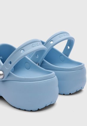Zuecos Crocs Classic Celeste