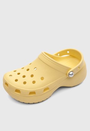 Zuecos Crocs Classic Amarillo