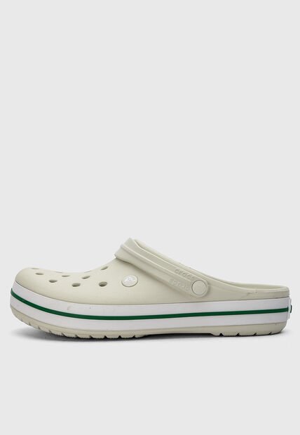 Zuecos Crocs Linen Marfil