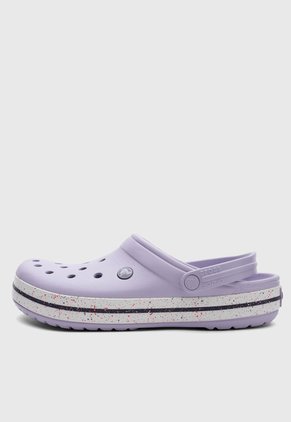 Zuecos Crocs Crocband Lila